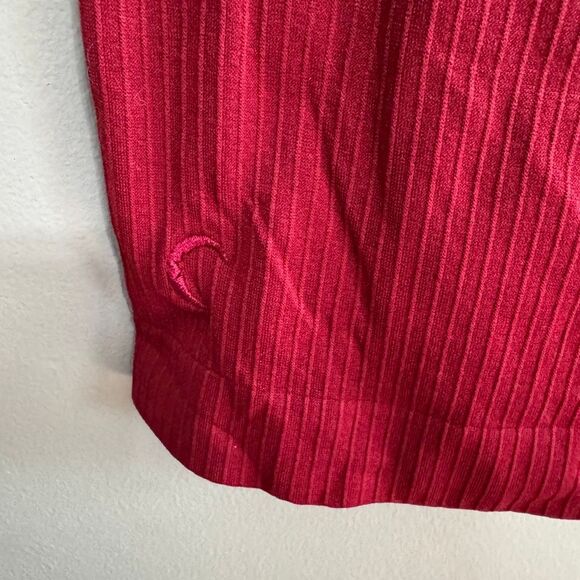 Zyia parallel ribbed tank dark cranberry red size XXL - Picture 5 of 5